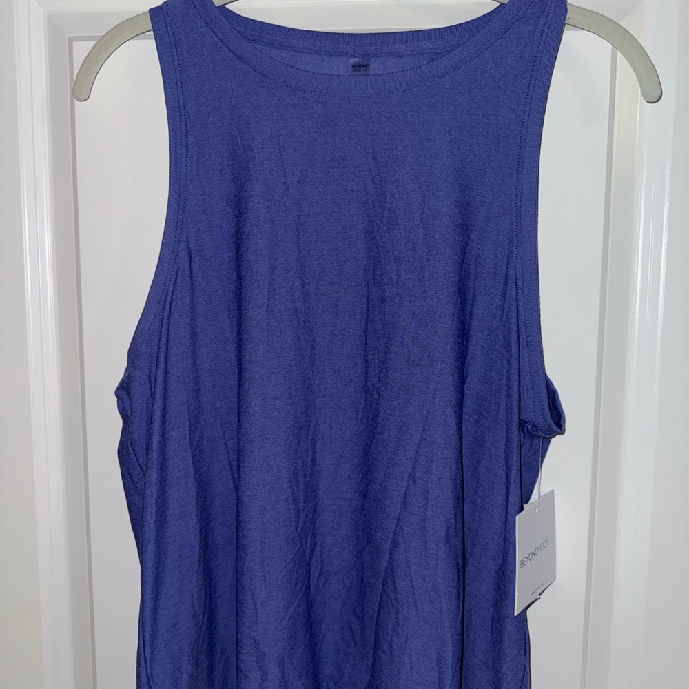Beyond Yoga Periwinkle Women's Sleeveless Top